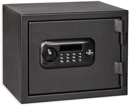 Bulldog BD1090F Fire Safe Vault with LED Programmable E-Lock Keypad Black Steel 12" x 15" x 12"