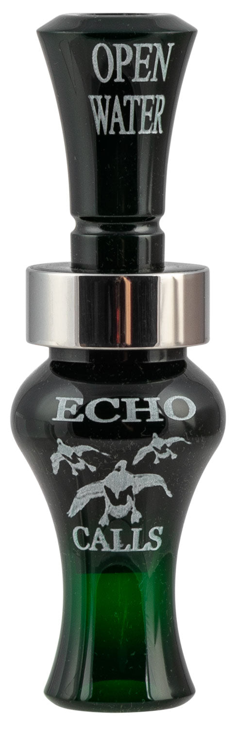 Echo 77764 Open Water Single Reed Duck Call - Dark Green Finish