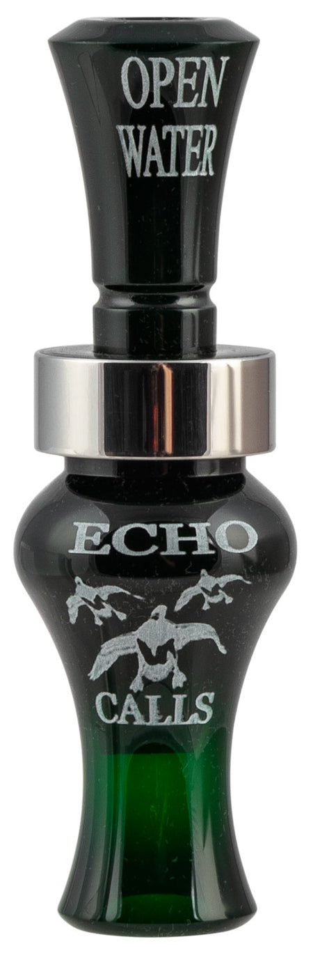 Echo 77764 Open Water Single Reed Duck Call - Dark Green Finish