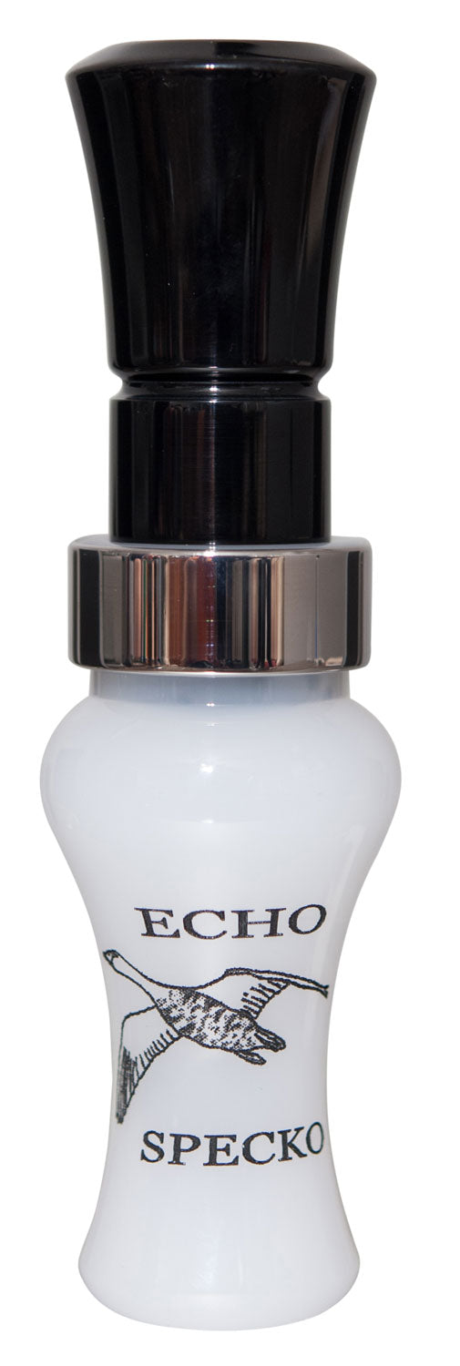 Echo 90011 Specko Acrylic Specklebelly Goose Call - Black and Pearl