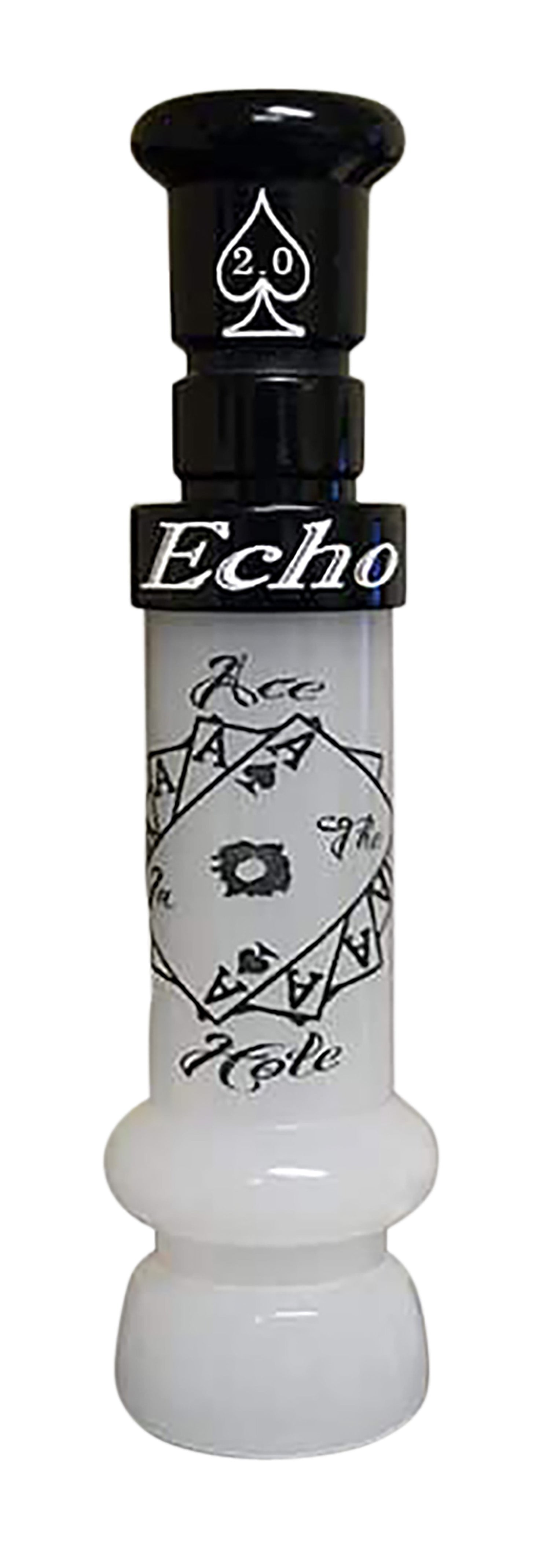 Echo 90023 Ace in the Hole Open Single Reed Duck Call - Black and Pearl