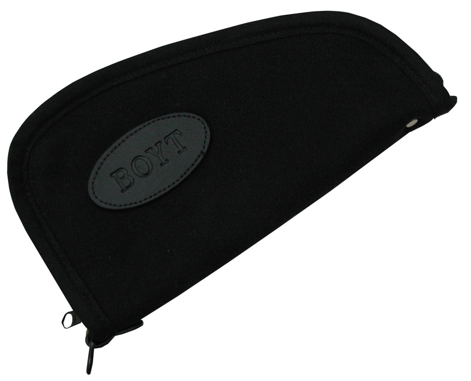 Boyt Harness 0PP610003 10" Heart-Shaped Pistol Case Waxed Canvas with Flannel Lining