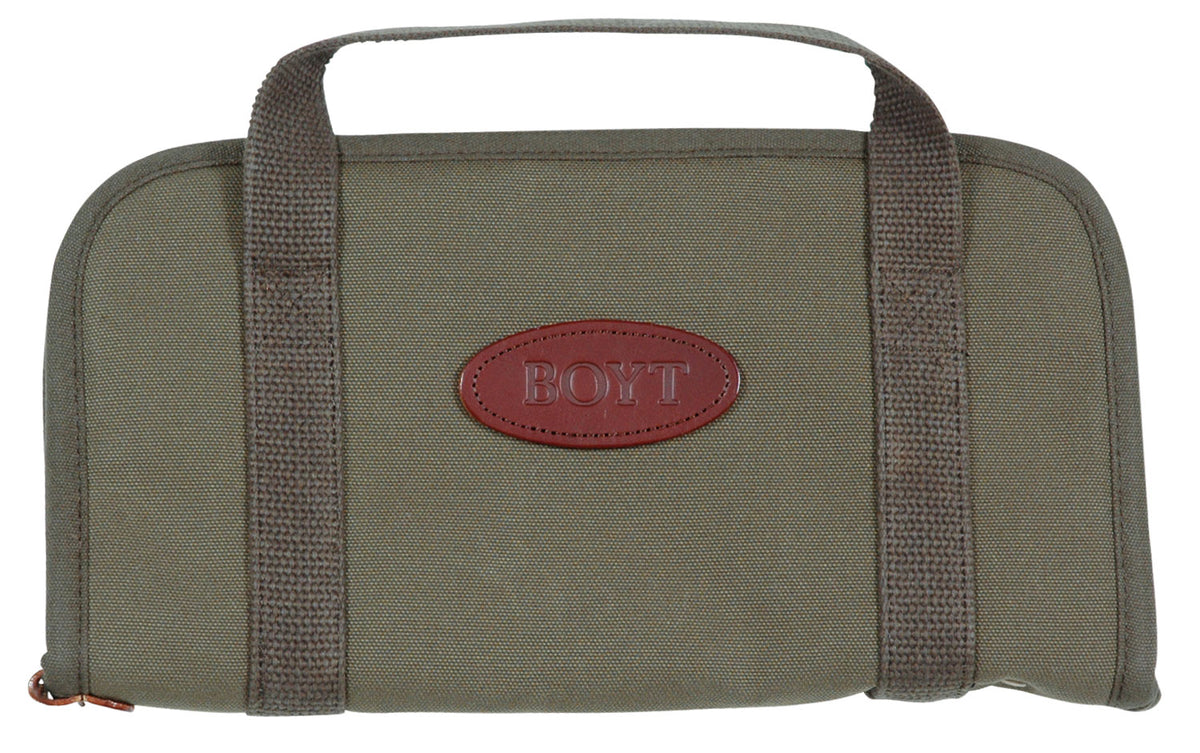 Boyt Rectangular Pistol Rug OD Green Canvas Cotton Batten Padded