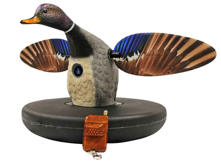 Mojo Outdoors Elite Series Mallard Drake Floating Spinning Wing Decoy Multi Color Plastic