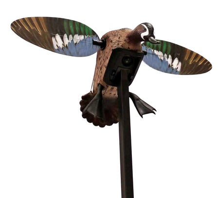 Mojo Outdoors Elite Series Blue Wing Teal Spinning Decoy Flexible Skin Remote Compatible