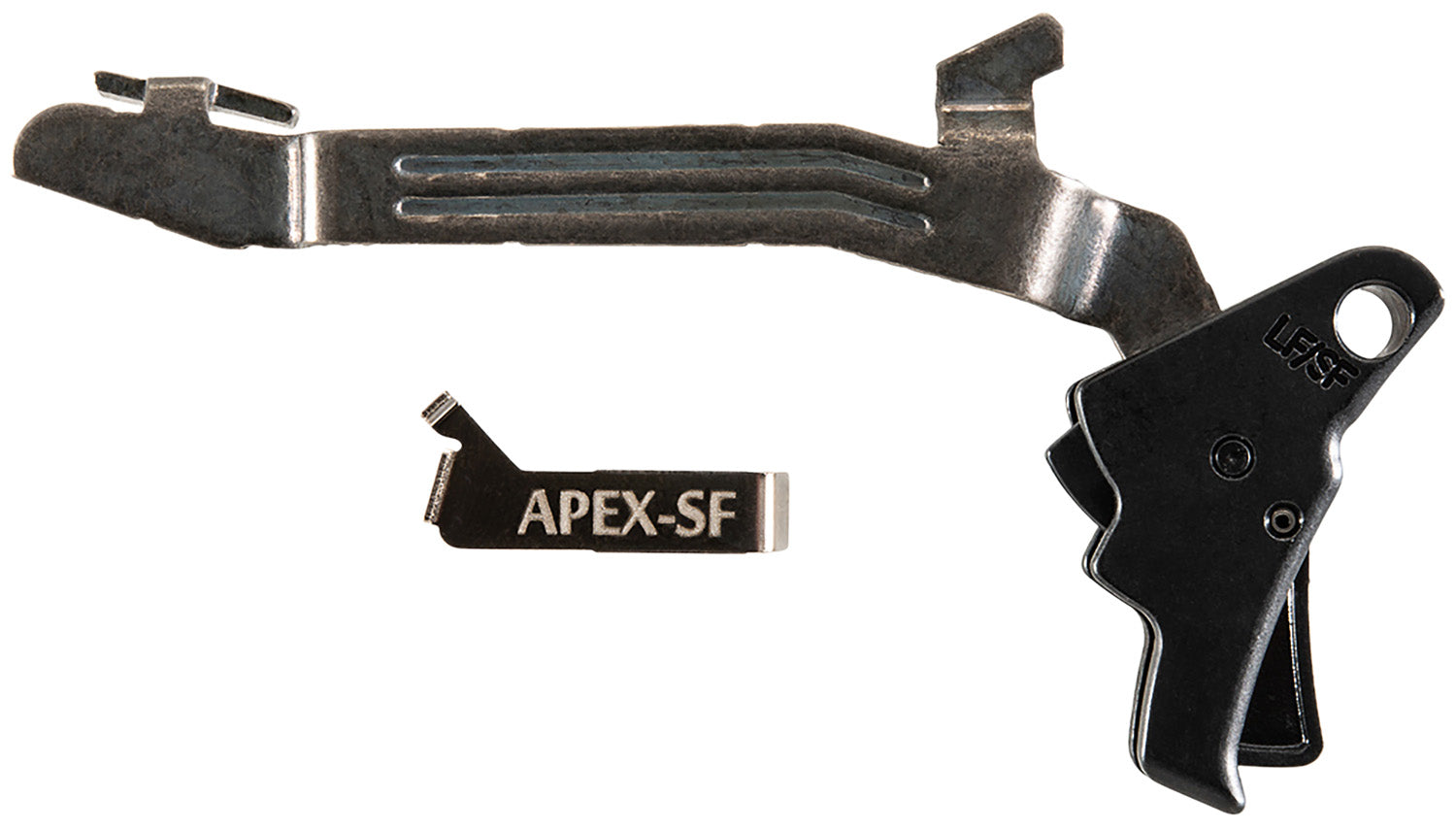 Apex 102117 Drop-In Action Enhancement Trigger & Connector Kit Glock 43/43X/48 Black