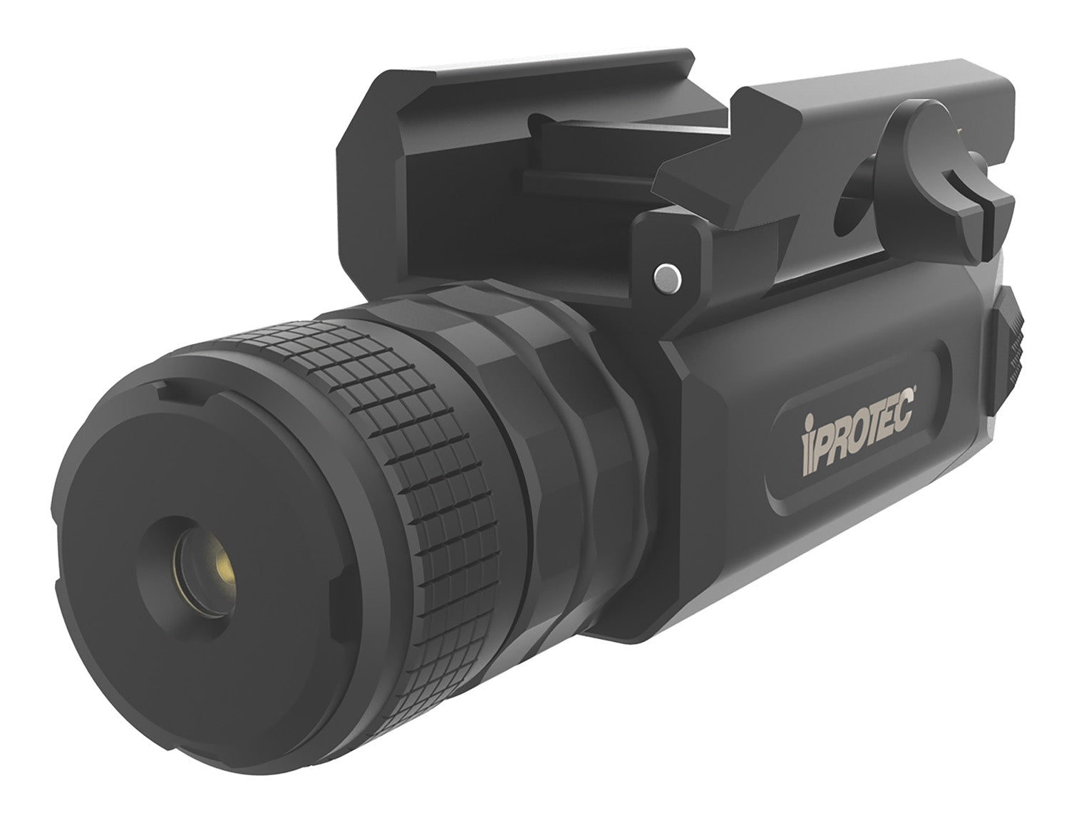iProtec 6569 Rail-Mounted Green Laser Aiming Device Black