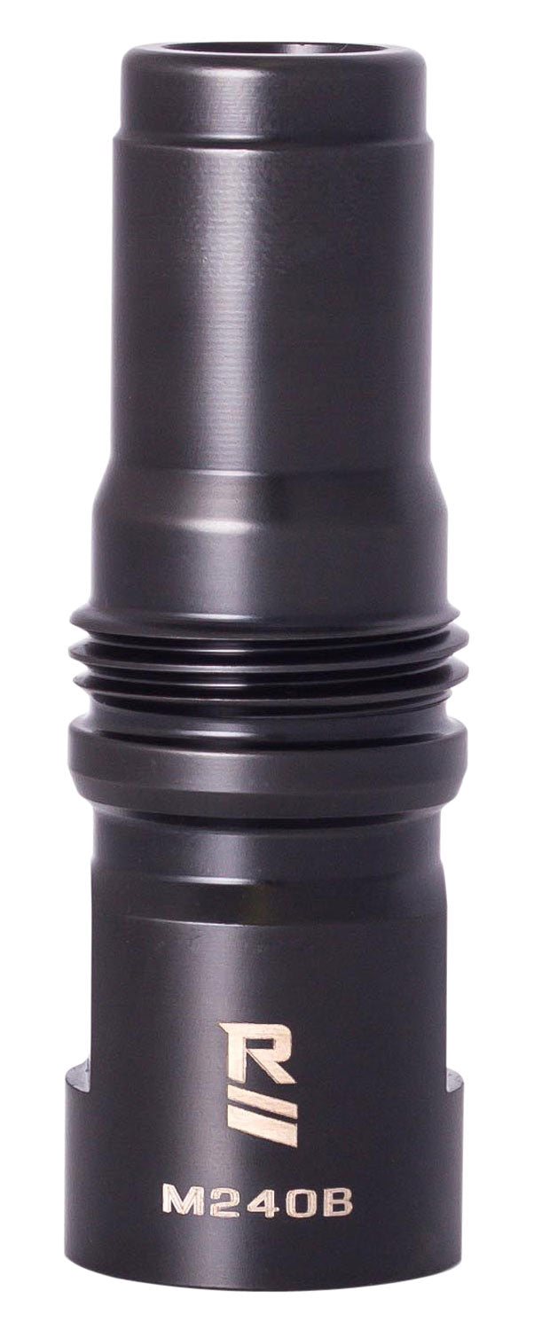 Rugged Suppressor MD002 M240B Black Muzzle Device 25/32x24 tpi Dual Taper Lock Compatible with Surge762 and Razor762