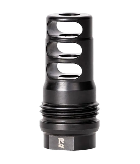 Rugged Suppressor MB001 3-Port Brake Black 5/8"-24 tpi 2.16" OAL .30 Caliber Aperture for Radiant762 Micro30