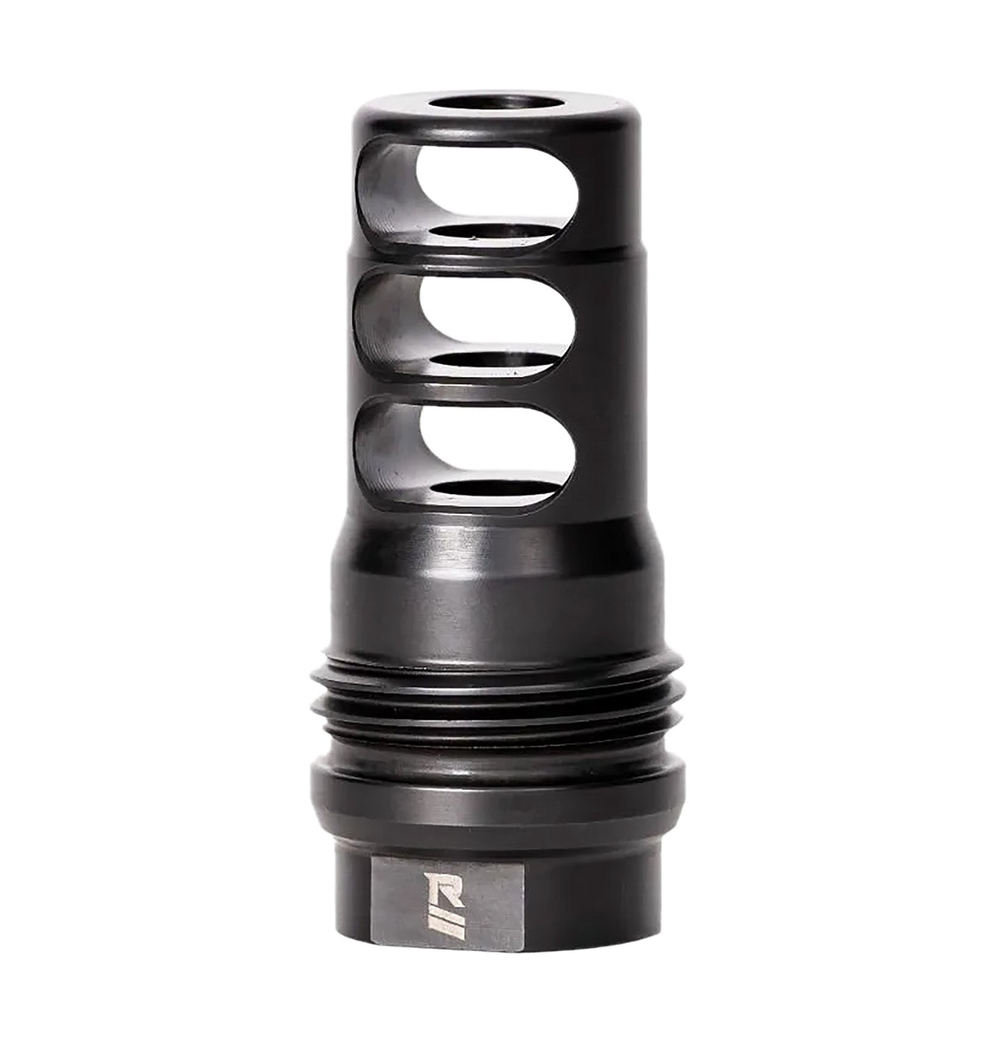Rugged Suppressor MB011 3-Port Muzzle Brake Black 5.56x45mm 1/2"-28 tpi 2.16" OAL for Radiant762 and Micro30