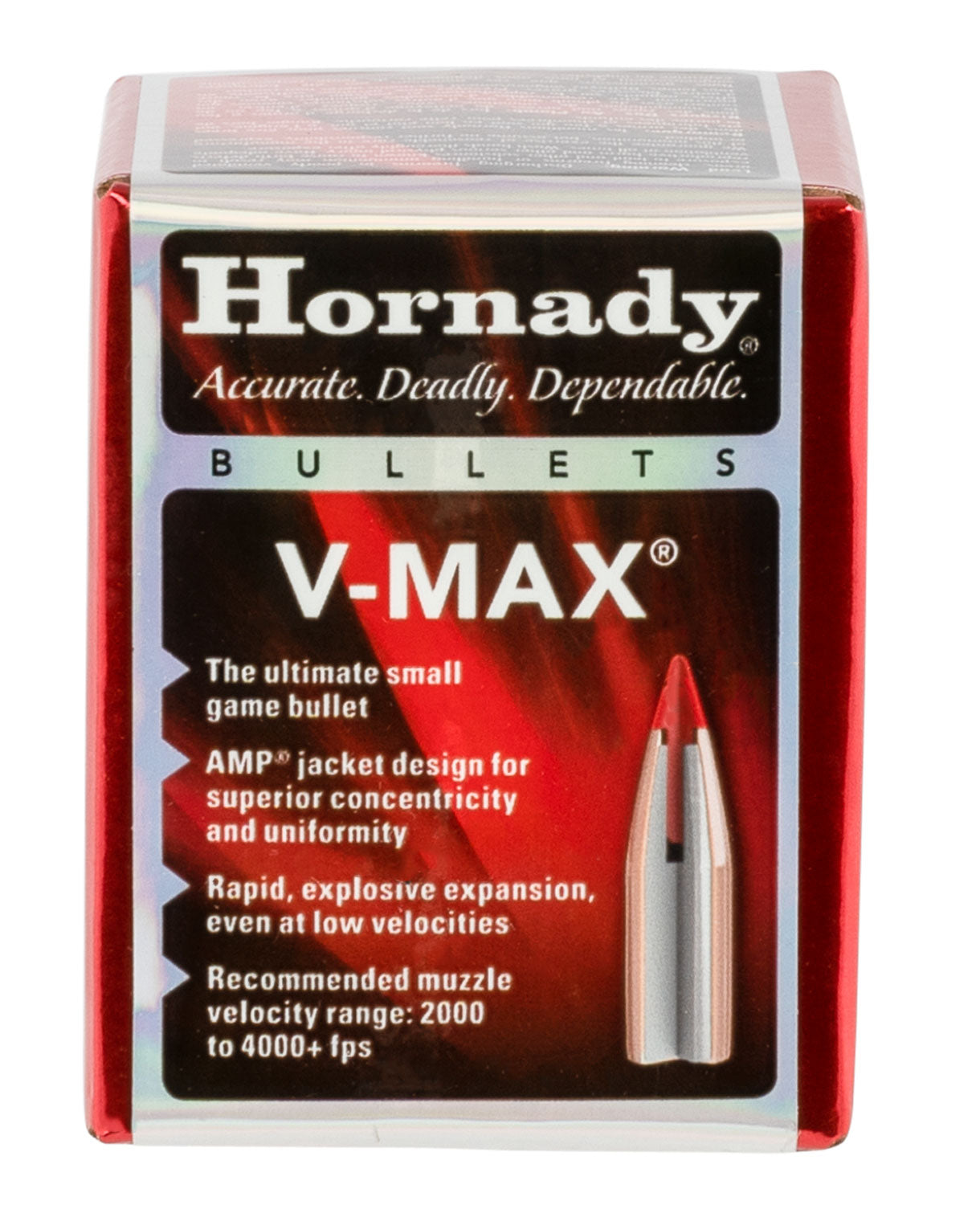 Hornady V-MAX 5.45 Caliber 60 Grain Polymer Tip Reloading Bullets 100 Per Box
