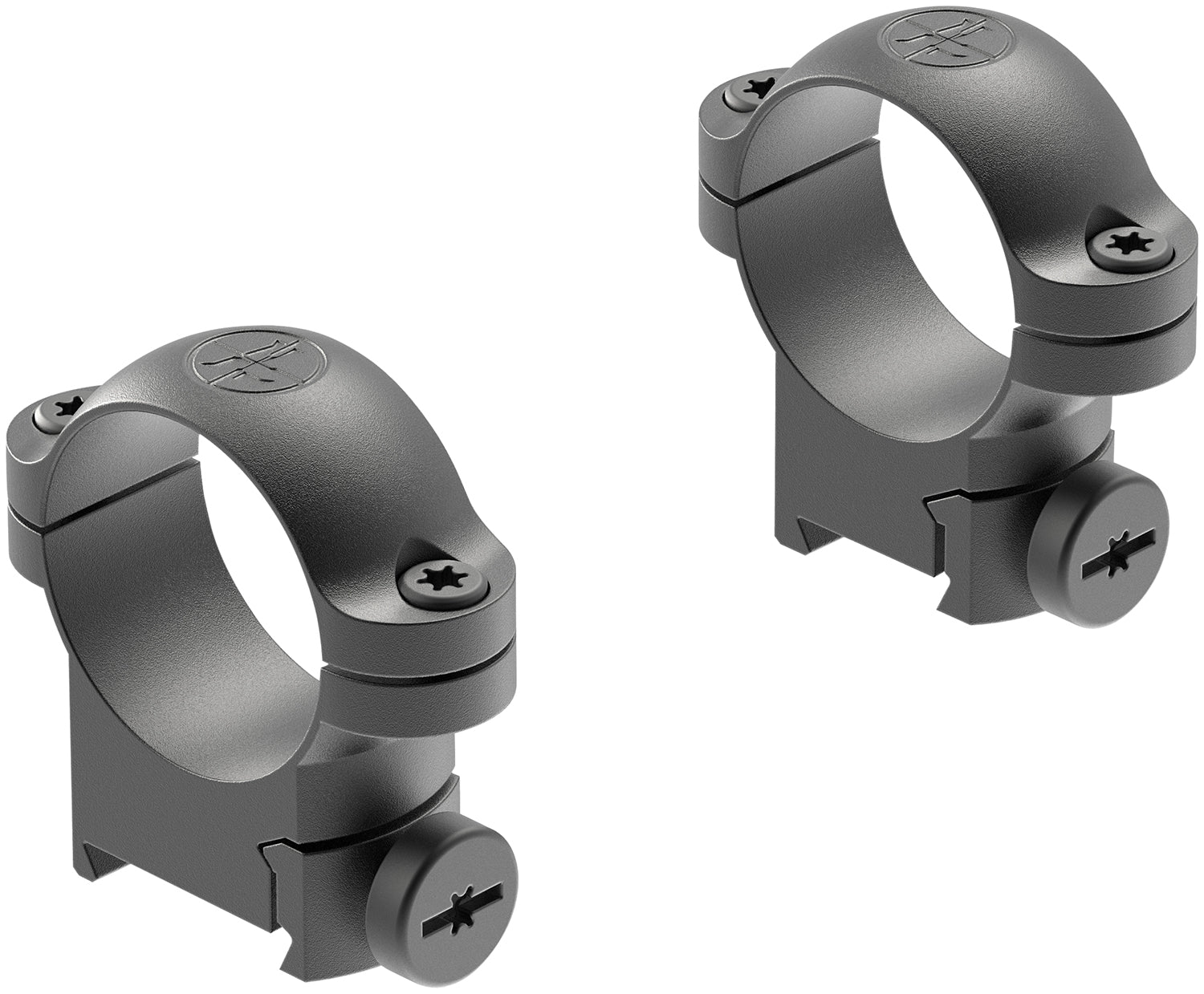 Leupold 54409 Matte Black Sako 1-Inch Medium Scope Ringmounts