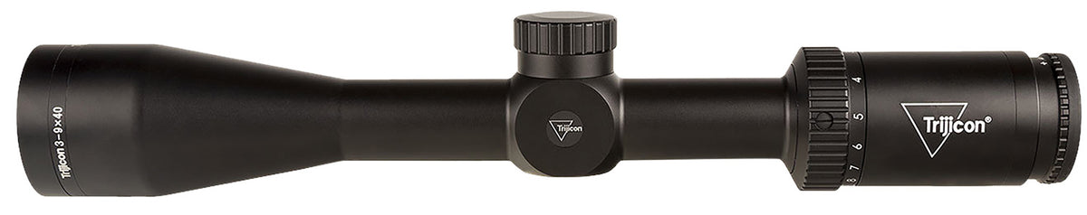 Trijicon 2700006 Huron 3-9x40mm 1-Inch Tube Satin Black BDC Hunter Holds Reticle Riflescope