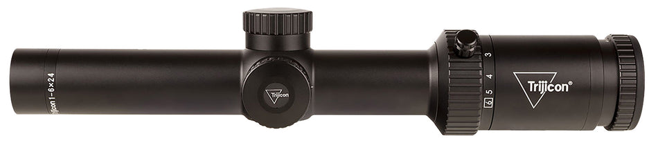 Trijicon 2900019 Credo HX 1-6x24mm 30mm Tube Satin Black Illuminated Red BDC Hunter Holds .308 Reticle Riflescope