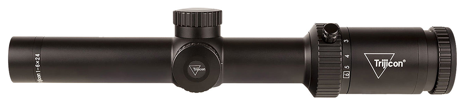Trijicon 2900020 Credo HX Riflescope 1-6x24mm 30mm Satin Black LED Illuminated Red BDC Hunter Holds .223 Reticle