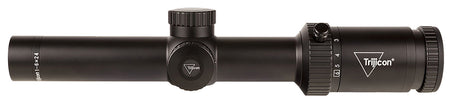 Trijicon 2900020 Credo HX Riflescope 1-6x24mm 30mm Satin Black LED Illuminated Red BDC Hunter Holds .223 Reticle