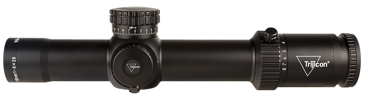 Trijicon 2900031 Credo HX Riflescope 1-8x28mm 34mm Satin Black LED Illuminated Red/Green MOA Segmented Circle Reticle