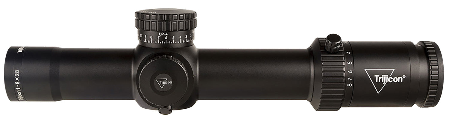 Trijicon 2900031 Credo HX Riflescope 1-8x28mm 34mm Satin Black LED Illuminated Red/Green MOA Segmented Circle Reticle