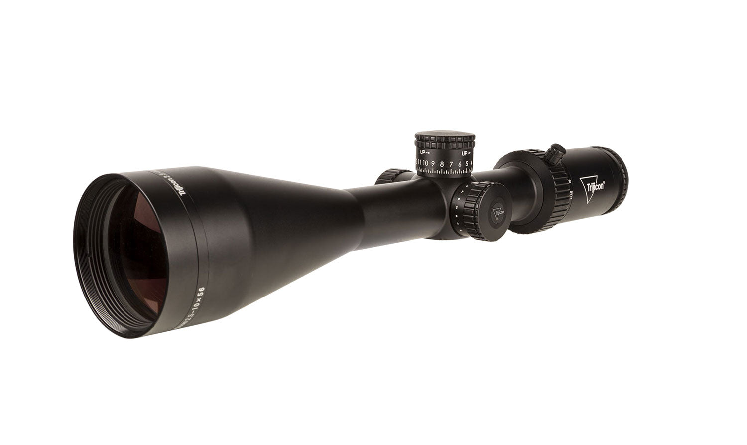 Trijicon 2900028 Credo HX Riflescope 2.5-10x56mm 30mm Satin Black LED Illuminated Green MOA Precision Hunter Reticle