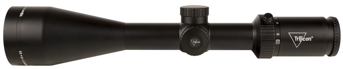 Trijicon 2900030 Credo HX Riflescope 2.5-10x56mm 30mm Satin Black LED Illuminated Green Duplex Reticle