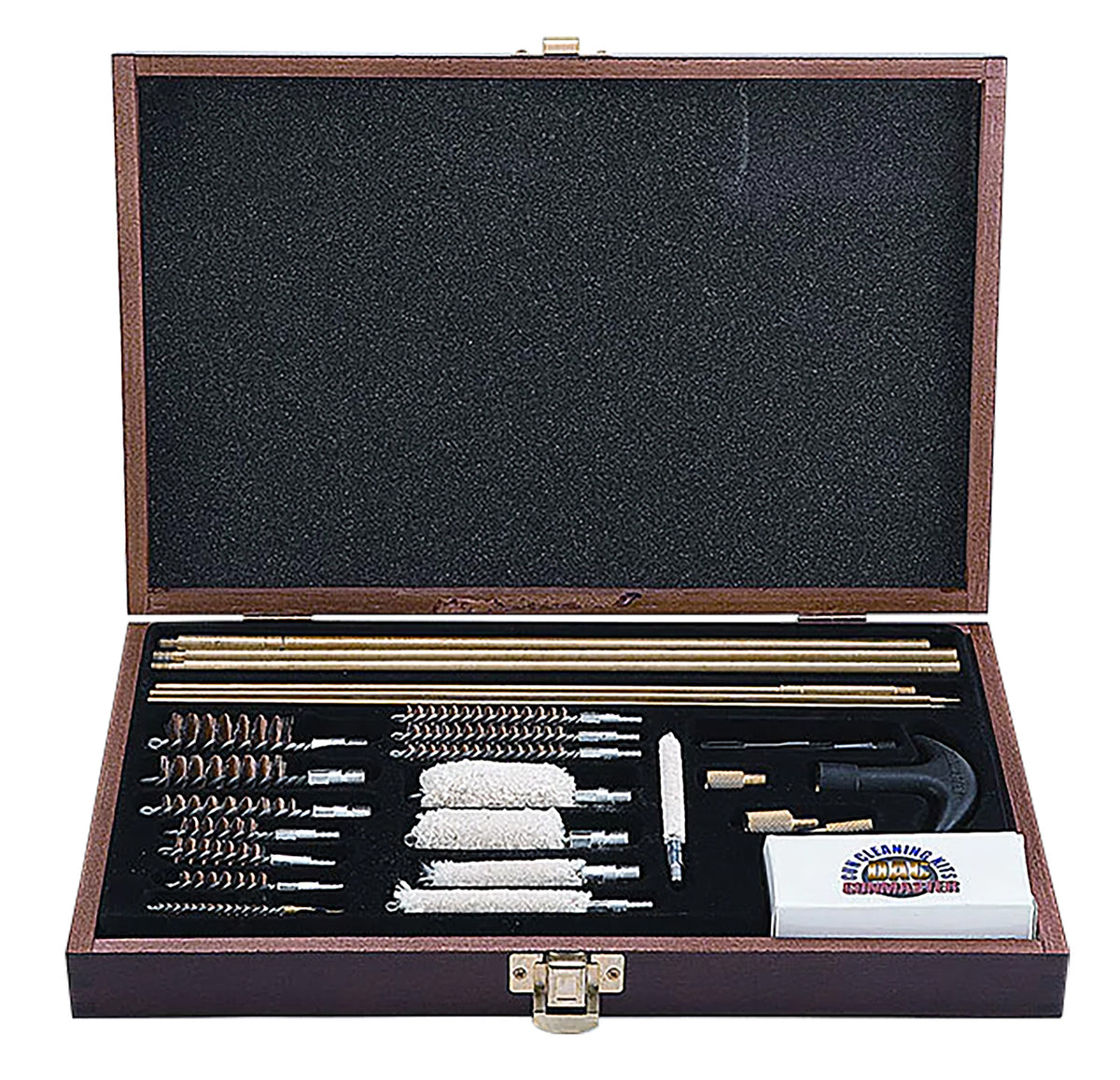 DAC UGC76W 35-Piece Universal Deluxe Gun Cleaning Kit Multi-Caliber Brown