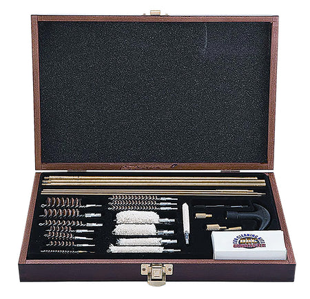 DAC UGC76W 35-Piece Universal Deluxe Gun Cleaning Kit Multi-Caliber Brown