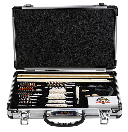 DAC UGC76C 35-Piece Universal Deluxe Gun Cleaning Kit Multi-Caliber Silver