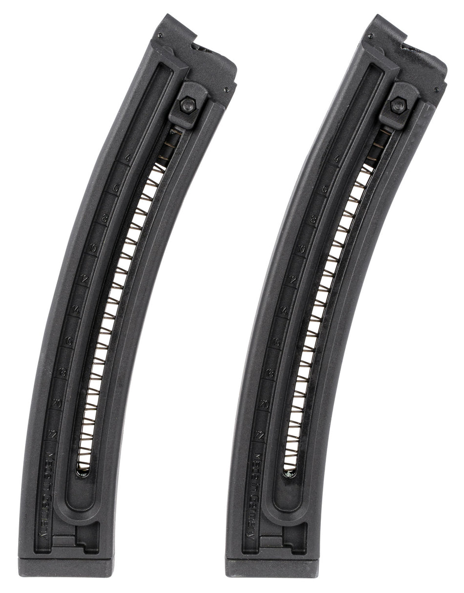 GSG GSG-16 22 LR 22rd Black Detachable OEM Rifle Magazine Twin Pack