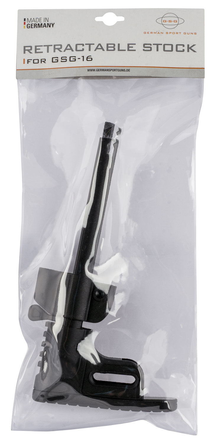 German Sport Guns GER4020108 GSG-16 Tactical Retractable Stock Black Synthetic