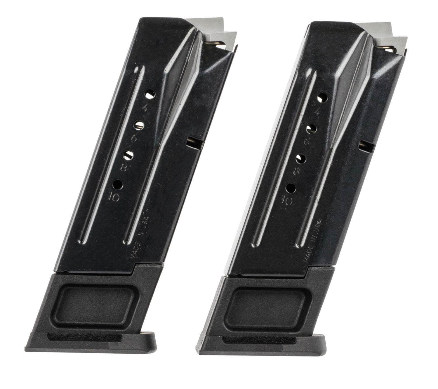 Ruger 90685 Security-9 Value Pack 2-Pack 10rd 9mm Luger Black Oxide Steel Magazines