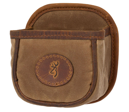 Browning 121040084 Santa Fe Shell Carrier Tan Canvas and Leather Belt Clip Mount