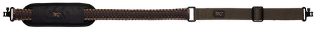 Browning Paracord 550 Rifle/Shotgun Sling with Shoulder Pad - Brown and Tan