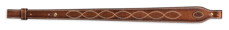 Browning Heritage Latigo Leather Suede Rifle Sling with Buckmark Patch
