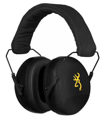Browning Buck Mark II Over-the-Head Earmuff 27 dB Black Adult