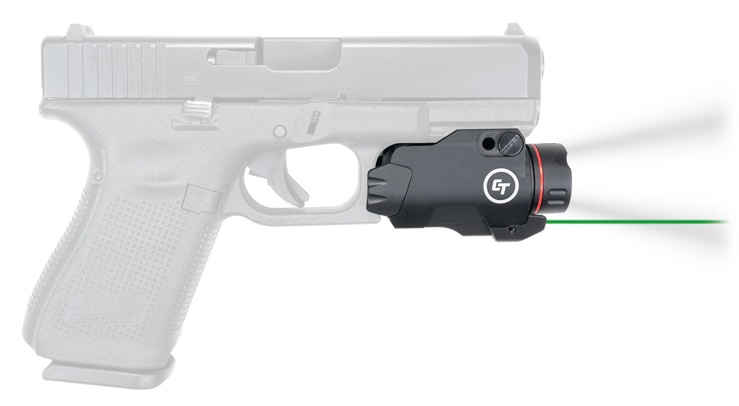 Crimson Trace Rail Master Pro Green Laser/White Light 400 Lumen, 633nM, Picatinny/Weaver