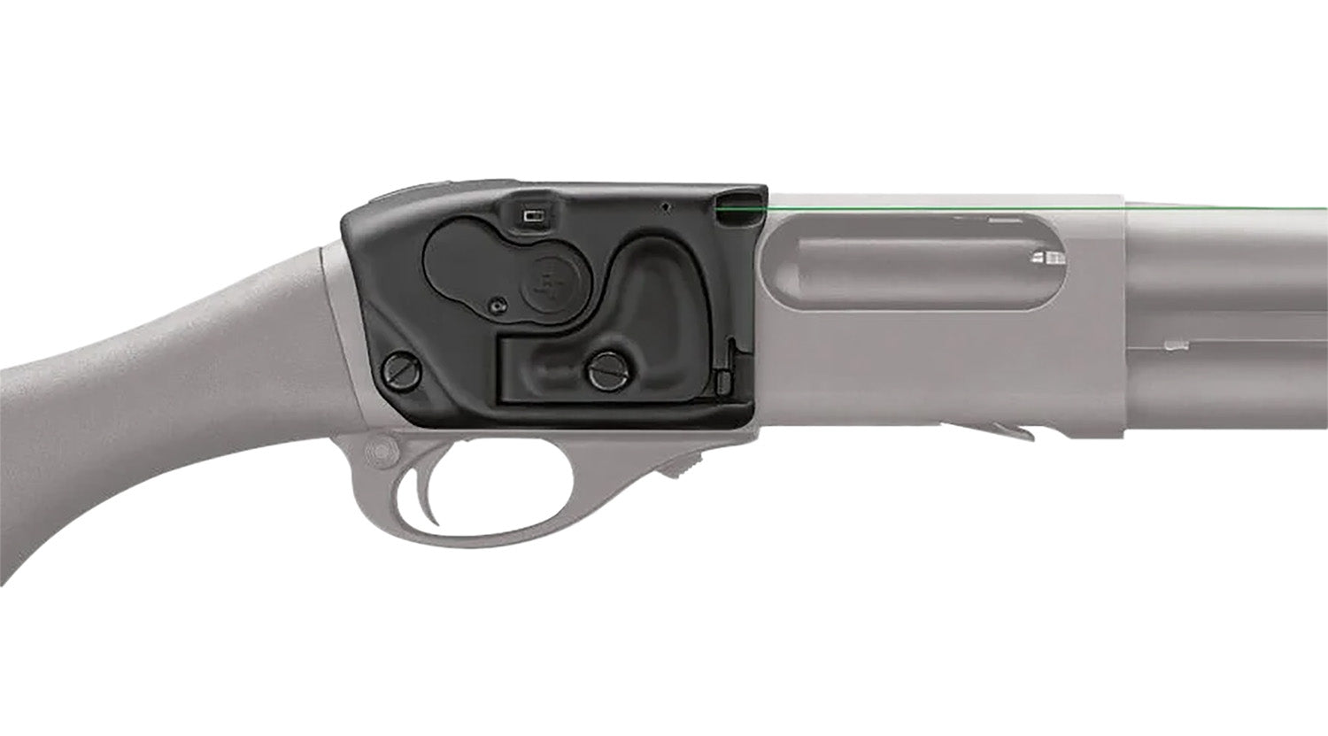 Crimson Trace LS-870 LaserSaddle Green Laser Sight Remington 870 and Tac-14 Shotguns
