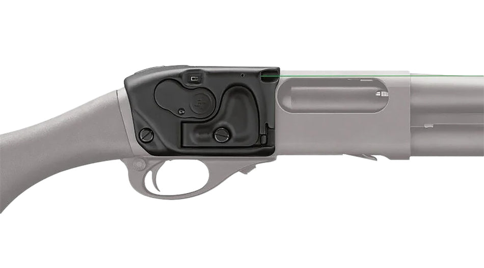 Crimson Trace LS-870 LaserSaddle Green Laser Sight Remington 870 and Tac-14 Shotguns