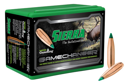 Sierra Tipped GameKing 4625 .308 Winchester 125 Grain Hunting Bullets 100ct