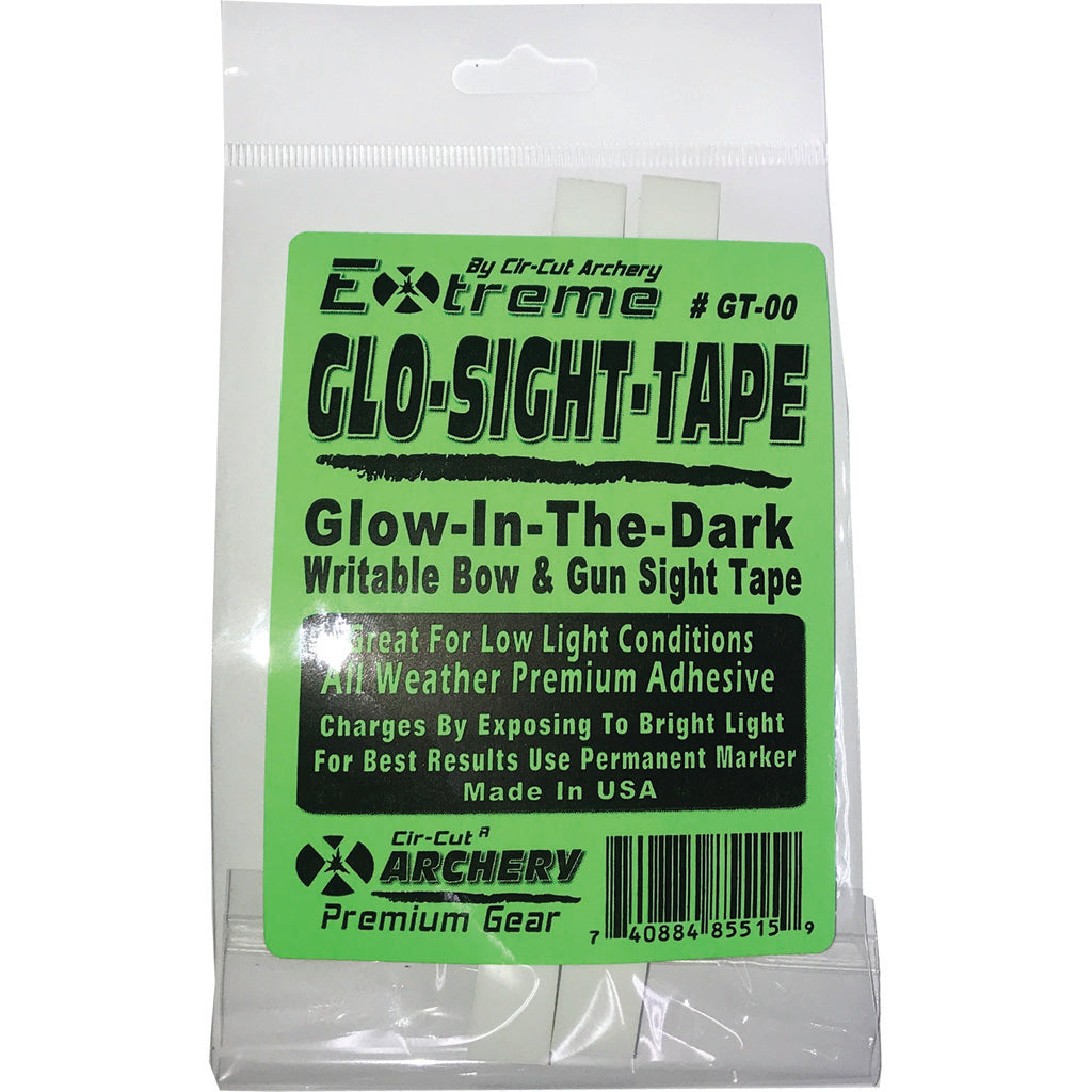 Cir-Cut 2-Pack Glow in the Dark Archery Sight Tapes
