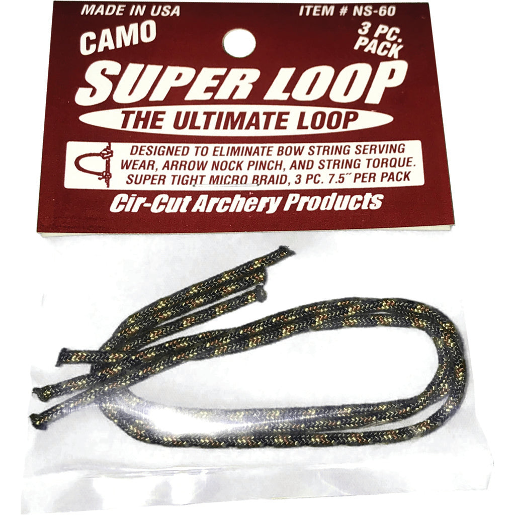 Cir-Cut Release Rope 3 Pack Camo 7.5 Inch