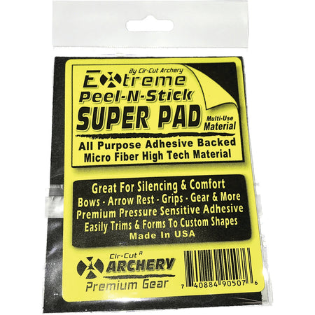 Cir-Cut Micro Fleece Pad Black for Bows and Gear