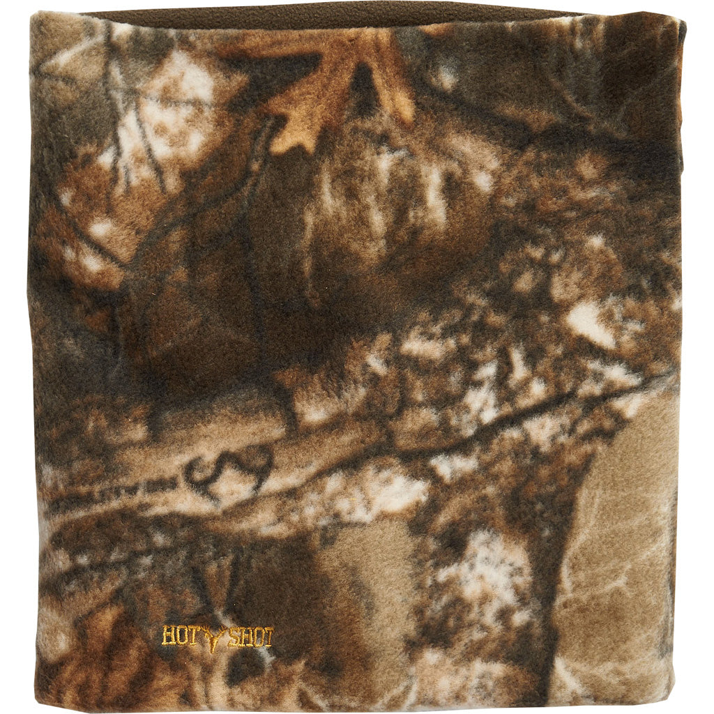 Hot Shot Gator Reversible Fleece Headwear Gaiter Realtree Edge
