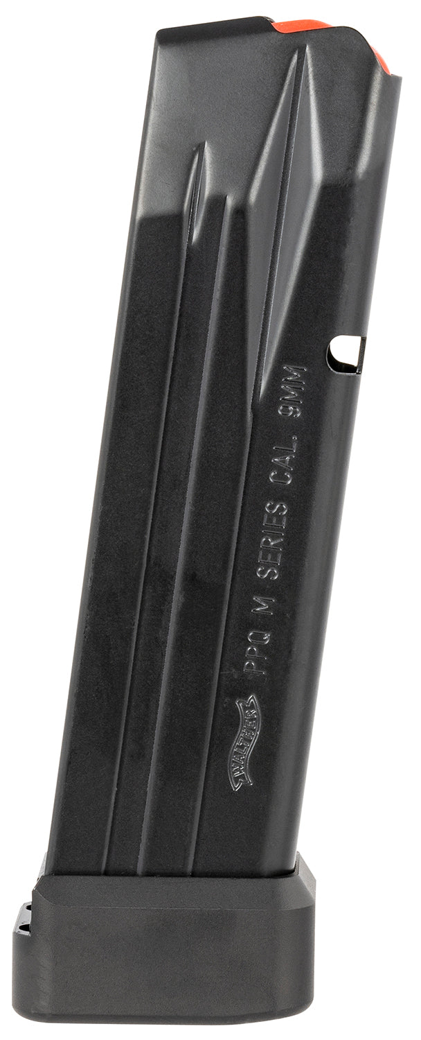 Walther Arms 2830400 Black Steel PPQ M2 9mm 17-Round Magazine with Aluminum Extension