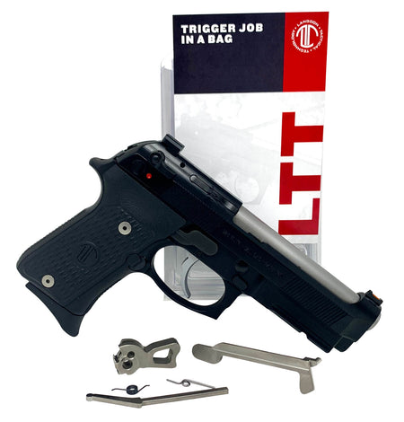 Langdon Tactical Tech Trigger Job In A Bag Nickel Curved Fits Beretta 92/96 M9