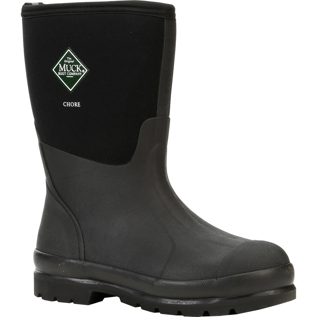 Muck Classic Boot Black Mid-Height Size 9