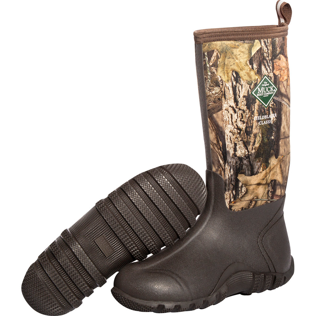 Muck Fieldblazer Rubber Hunting Boot Mossy Oak Country Men's Size 13