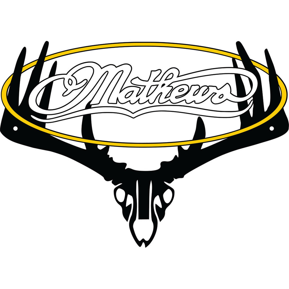 Raxx Mini Bow Rack Mathews Archery Design Carbon Steel 12.5x9 Inch