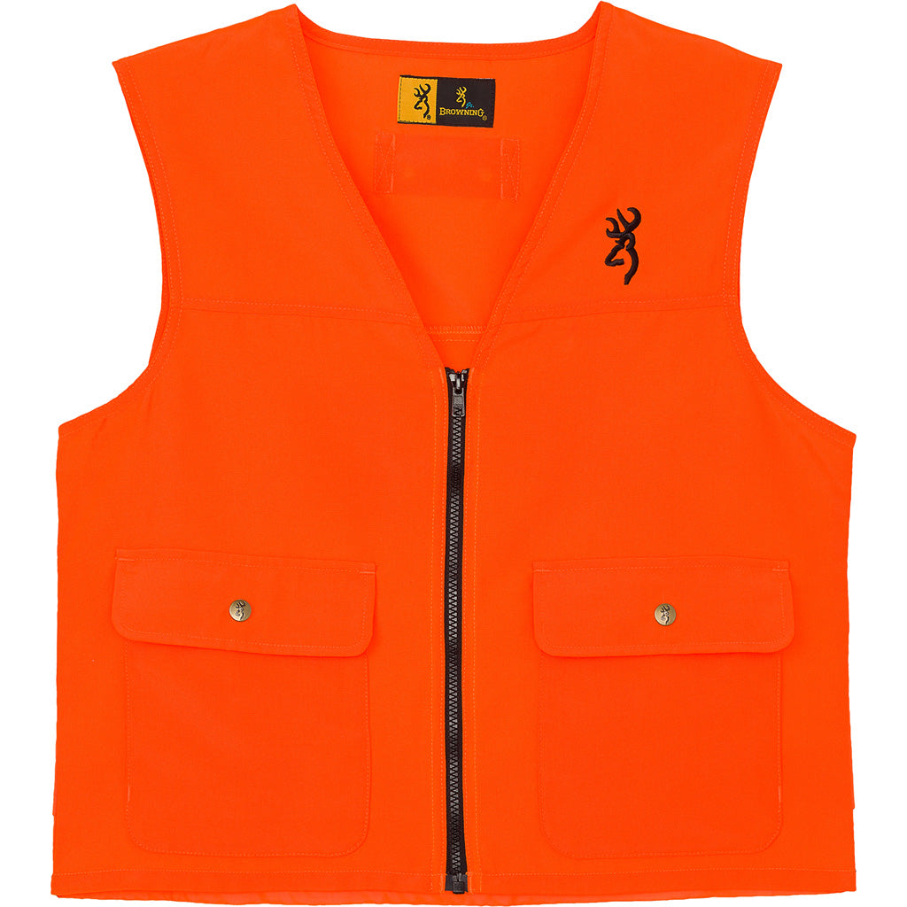 Browning Polyester Oxford Blaze Orange Safety Vest 3X-Large