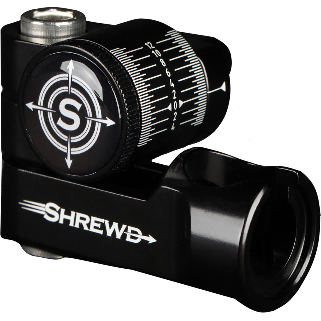 Shrewd Atlas V-Bar Single Gloss Black with Quick Disconnect