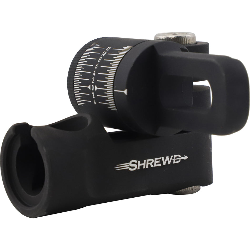 Shrewd Atlas V-Bar Single Matte Black with Quick Disconnect